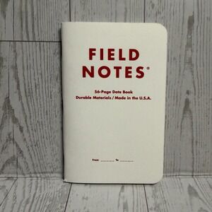 Field Notes Resolution (FNC-37) Date Book 56 Page Undated